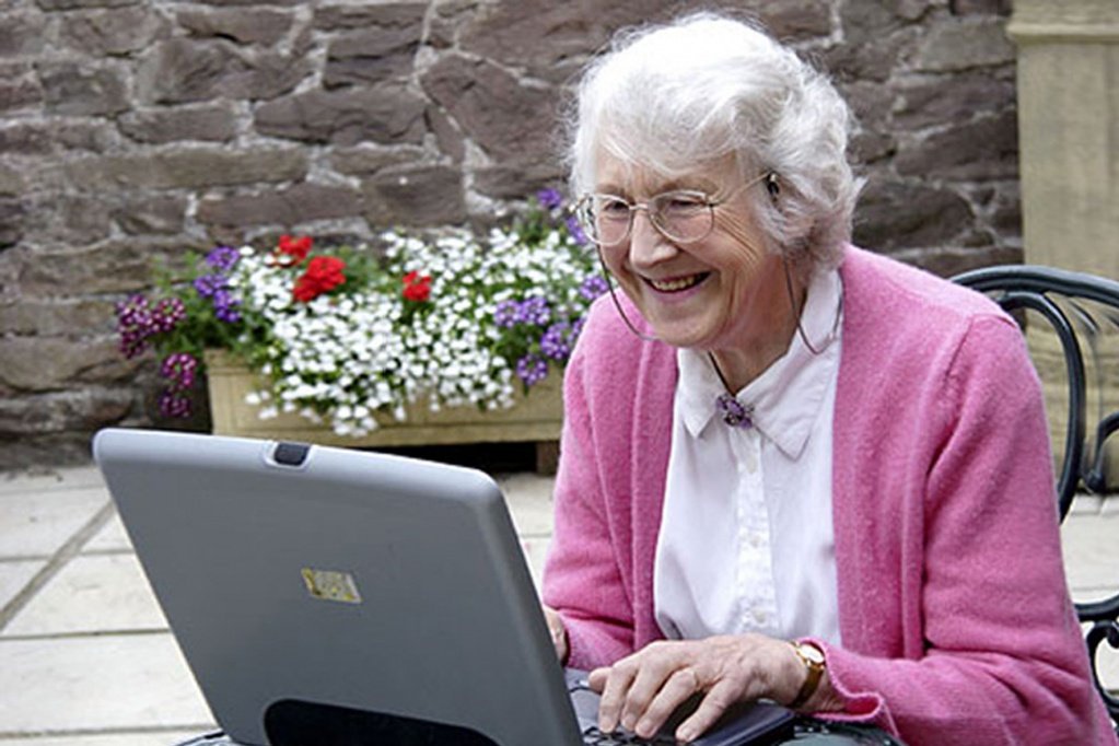 Пенсионеры и компьютер