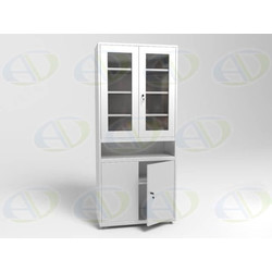 Шкаф металлический для кабинета врача ШКВ-02