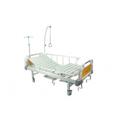 NV-2M Кровать медицинская механическая (2 функции) с полкой и столиком