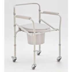Кресло-коляска с санитарным оснащением Армед Н023В