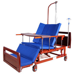 NV-5AT Кровать медицинская электрическая с боковым переворачиванием, туалетным устройством и функцией «кардиокресло»